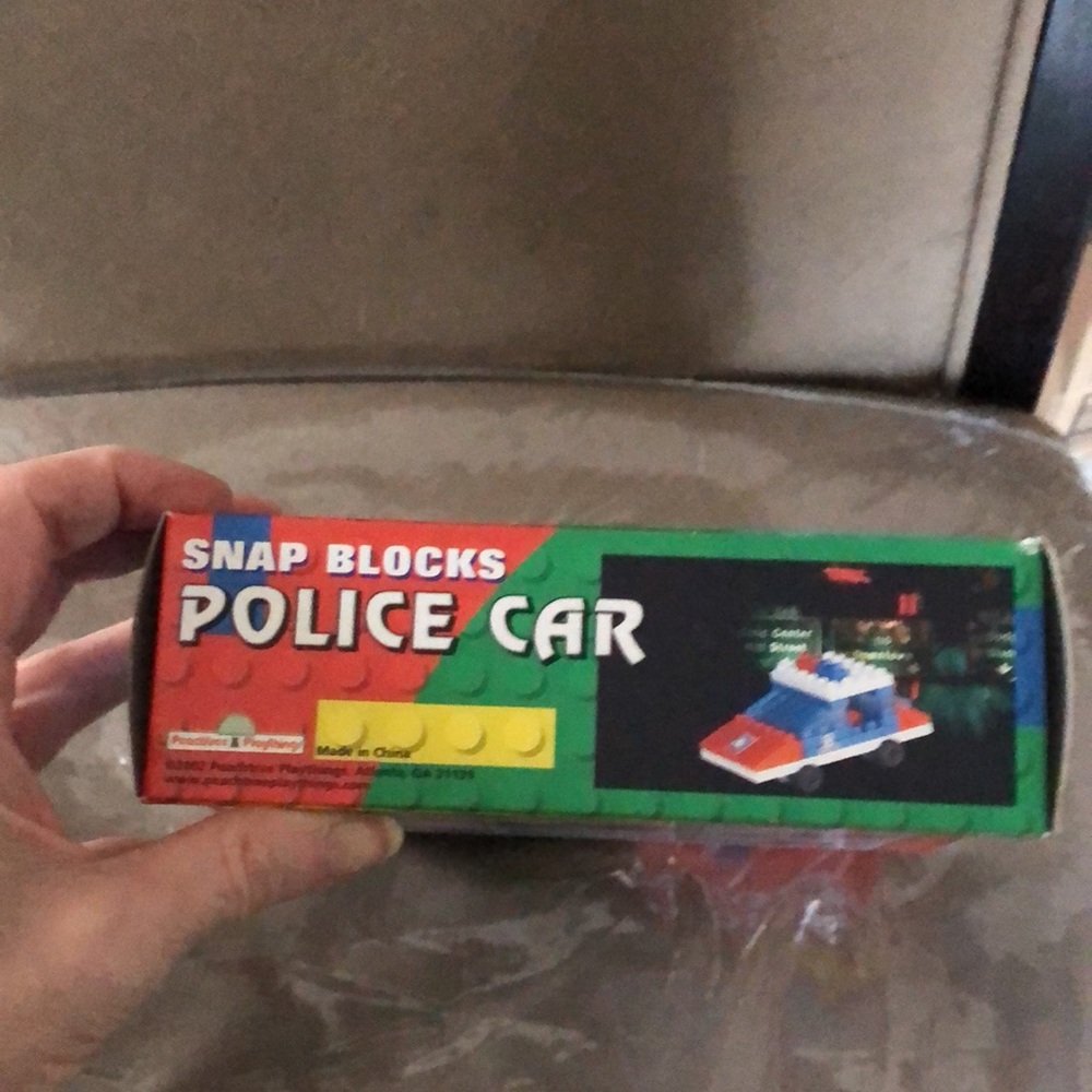 Snap Blocks Police Car - Picture 3 of 6